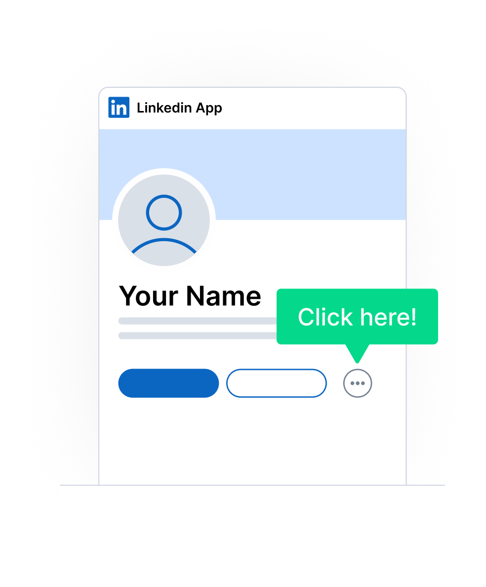 Go To Your Linkedin profile